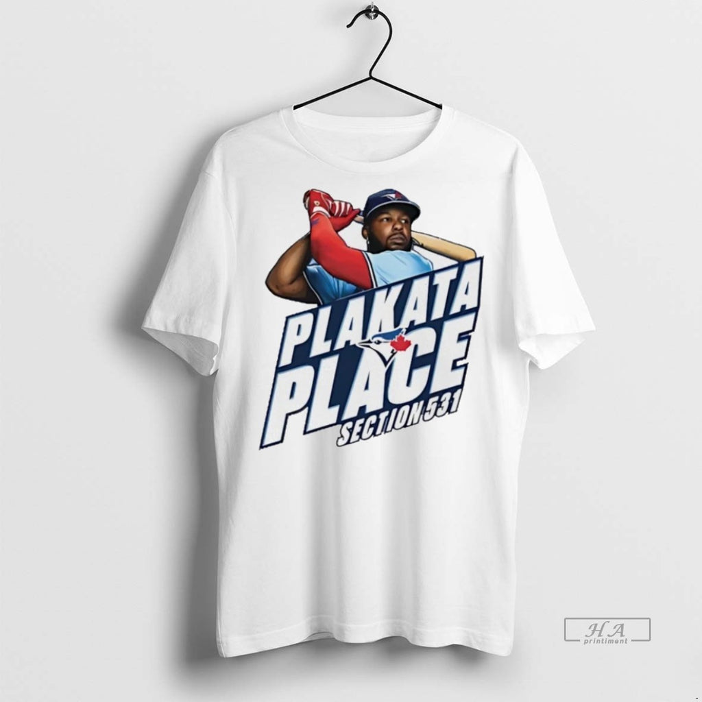 Trendy Official Vladimir Guerrero Jr Plakata Place Toronto Blue Jays Tee Sweater