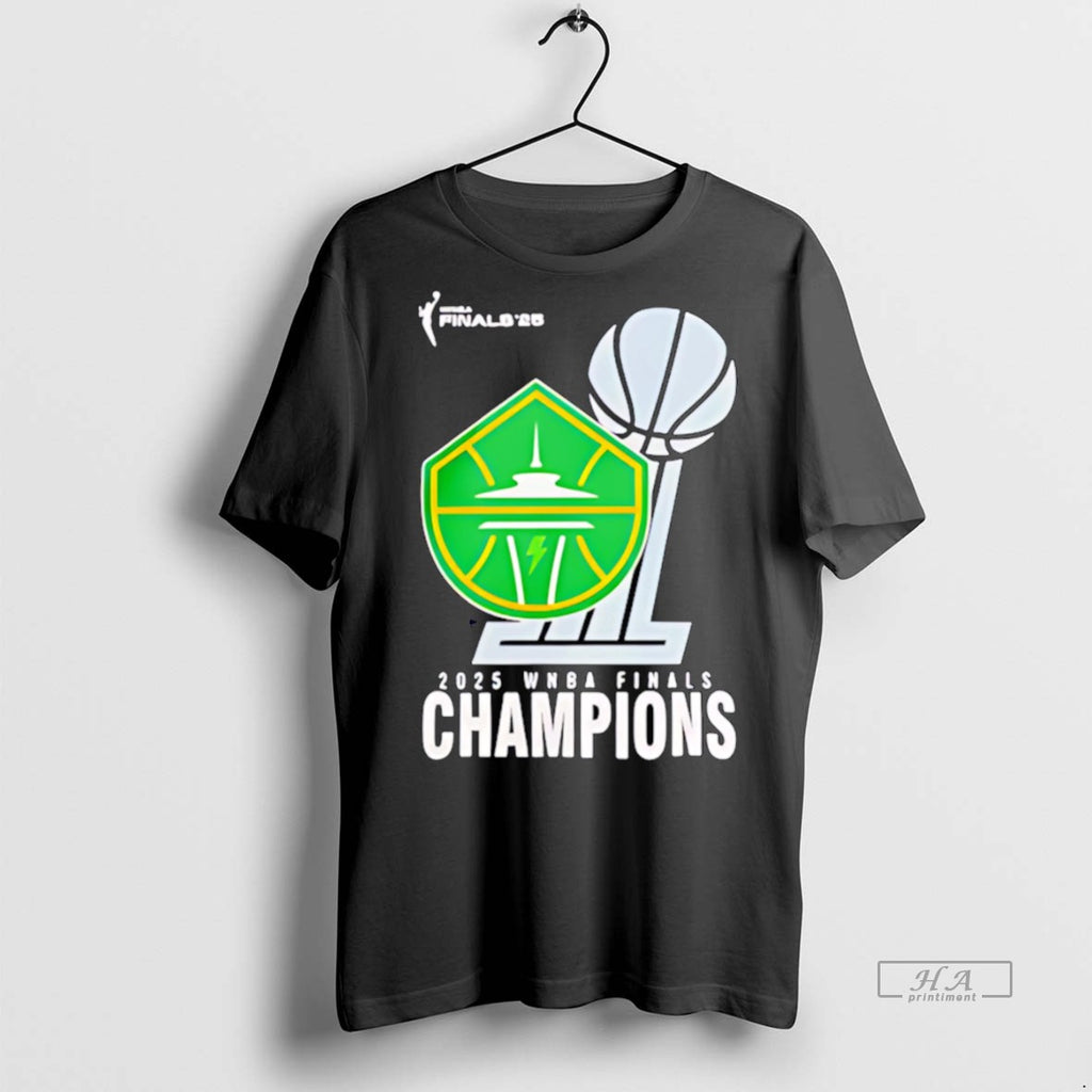 Trendy Official Wnba Shop 2025 Wnba Champions Seattle Storm Finals Tee Sweater