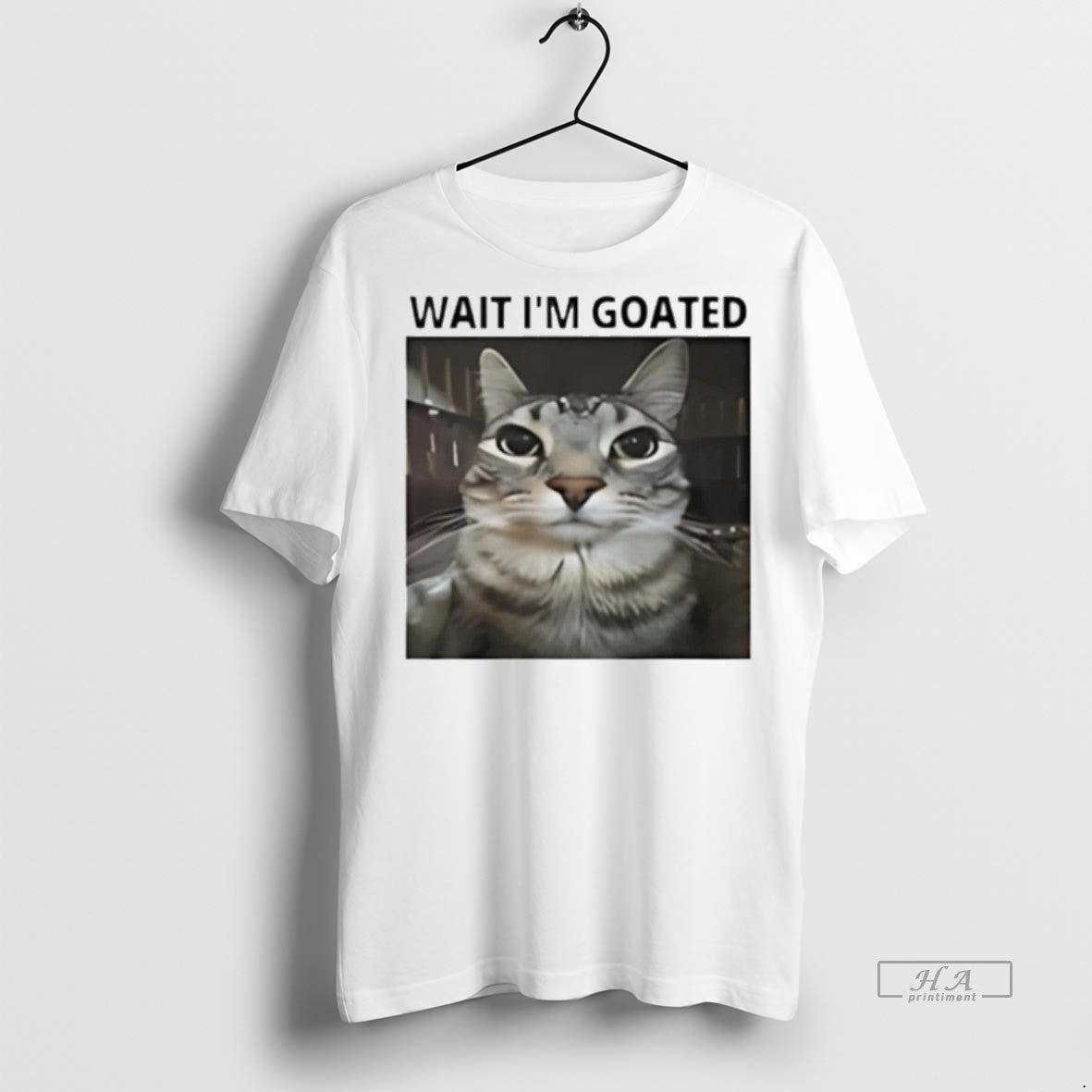 Trendy Official Wait Im Goated Cat Funny Tee Sweater