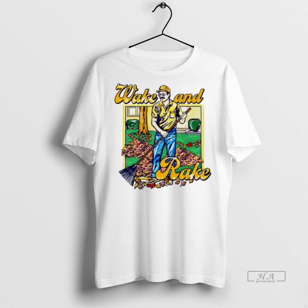 Trendy Official Wake And Rake Clean Up The Garden Tee Sweater
