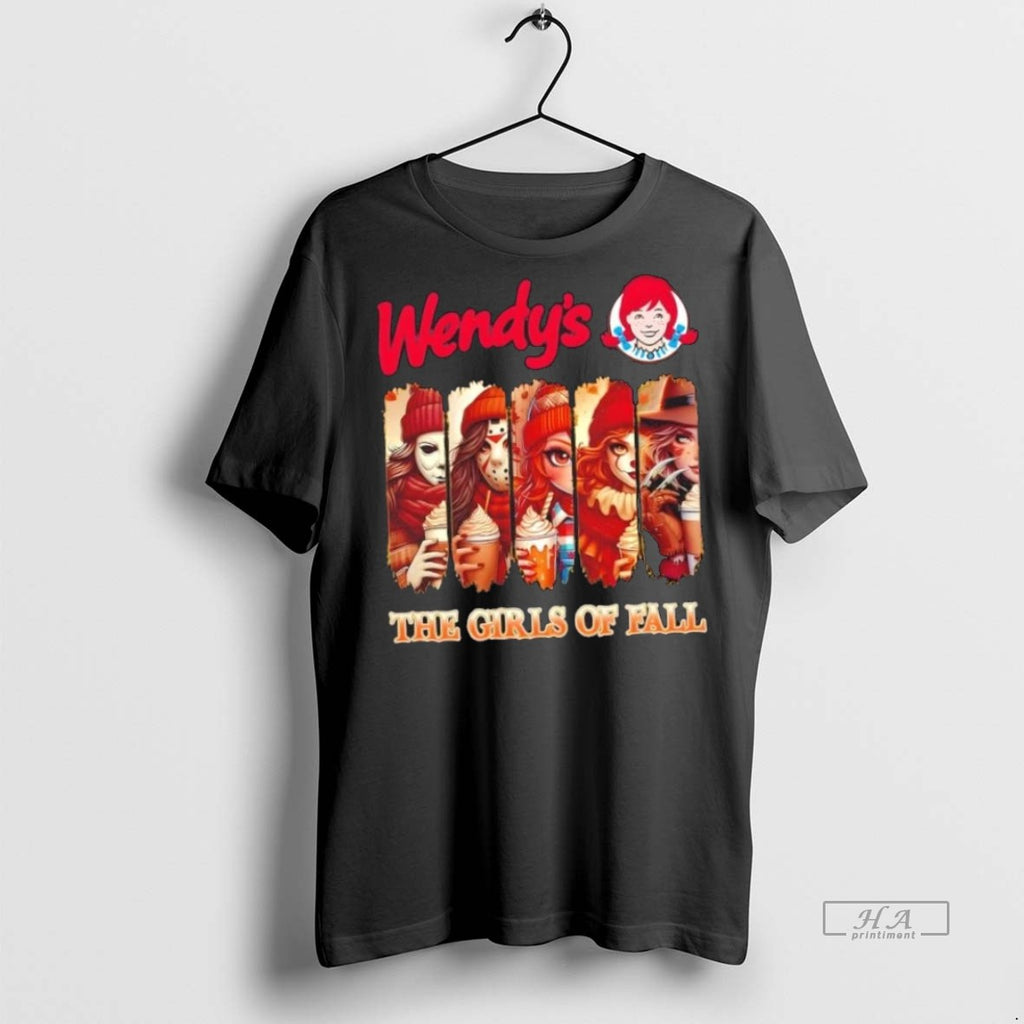 Trendy Official Wendys The Girls Of Fall Cosplay Happy Halloween Tee Sweater