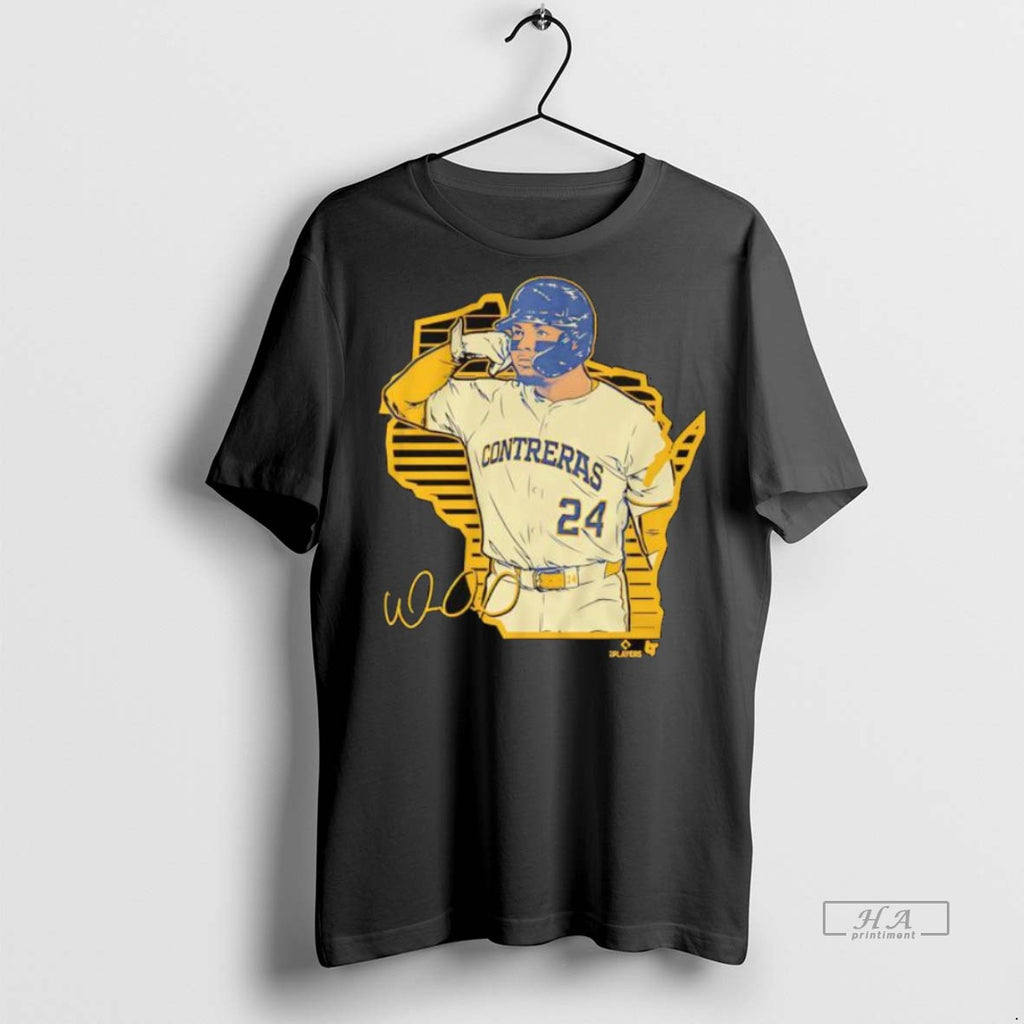 Trendy Official William Contreras Call The Pen Signature Graphic Tee Sweater