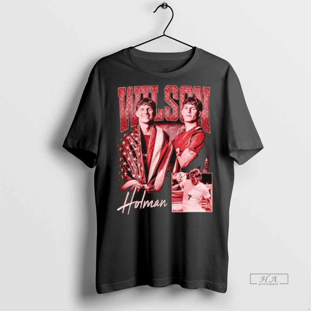 Trendy Official Wilson Holman Graphic Vintage Tee Sweater
