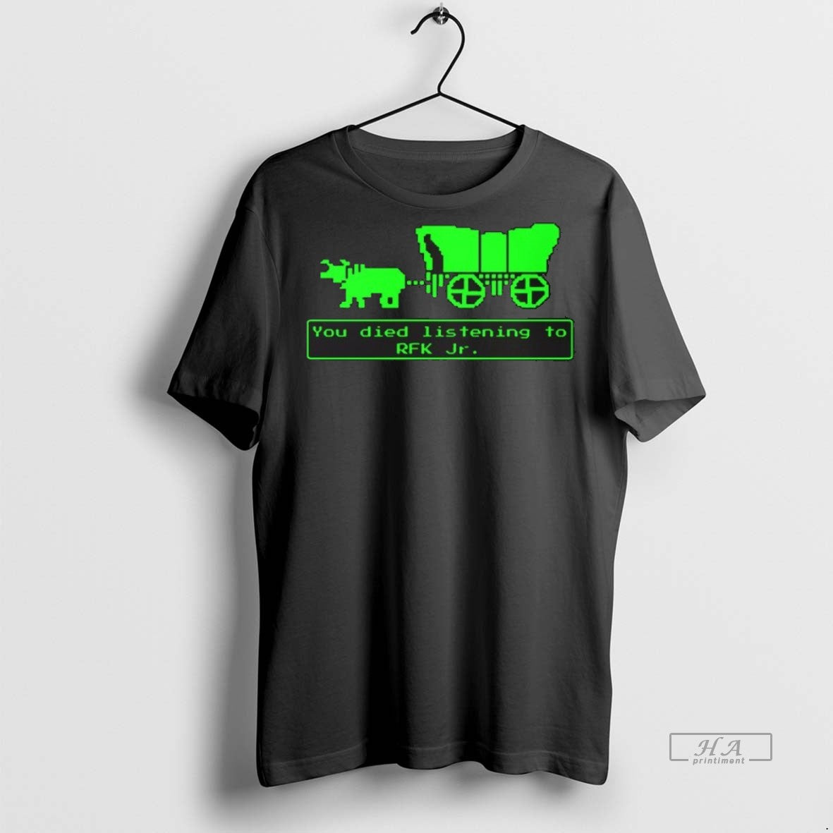 Trendy Official You Died Listening To Rfk Jr Oregon Trail Anti Trump Tee Sweater