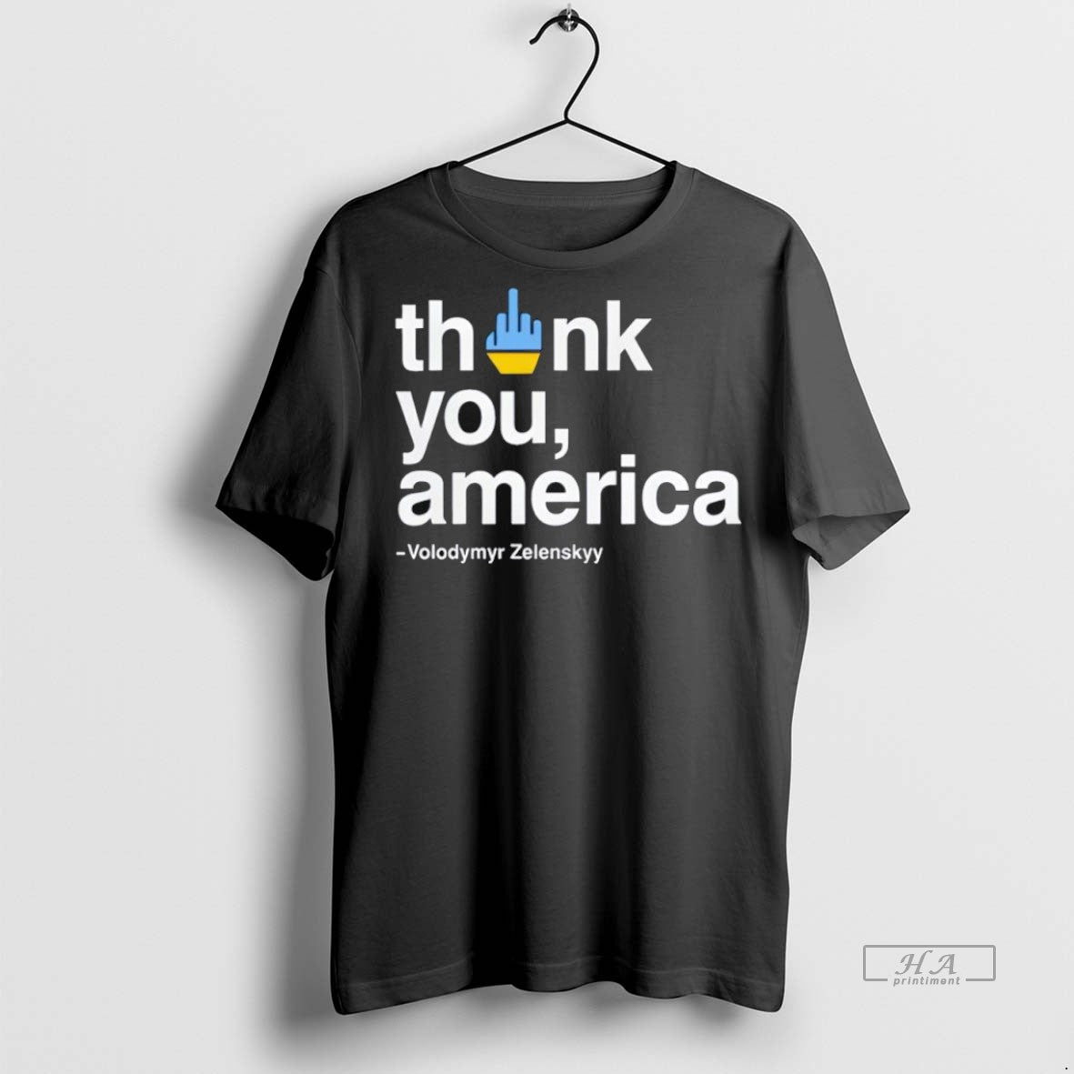 Trendy Official Zelensky Fuck Thank You America Fuck Trump Tee Sweater