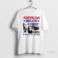Trendy Officials American Breath First Form Comic Shirt Sweater
