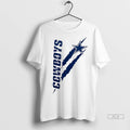 Trendy Officials Cowboys Color Scratch Design Shirt Sweater