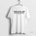 Trendy Officials Erika Kirk Stronger Bolder Louder And Greater Than Ever Shirt Sweater