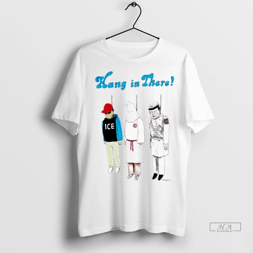 Trendy Officials Hang In There Ice Ku Klux Klan Nazis Novorossiya Hanging Shirt Sweater