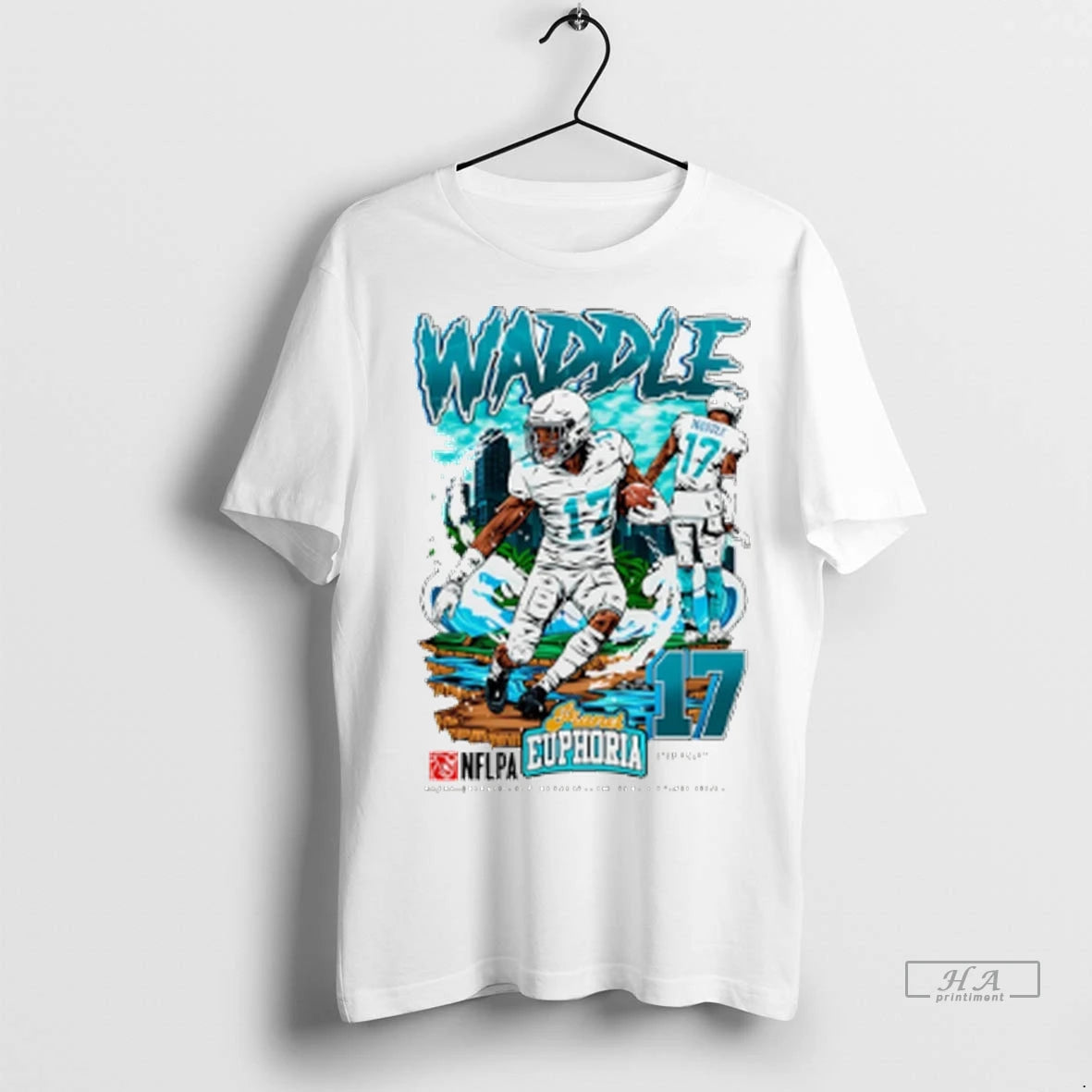 Trendy Officials Jaylen Waddle Miami Dolphins Player Comic Shirt Sweater