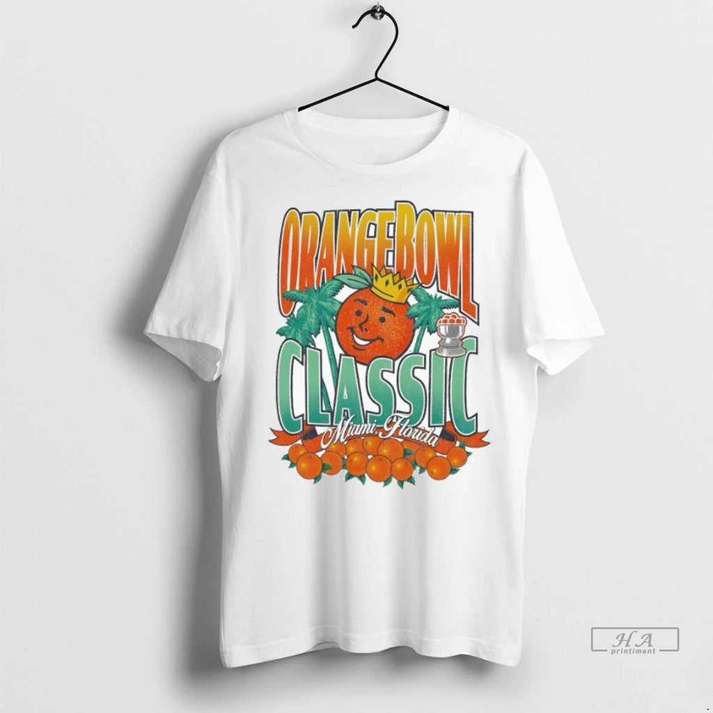 Trendy Officials Orange Bowl Classic College Football Playoff Miami Beach Shirt Sweater