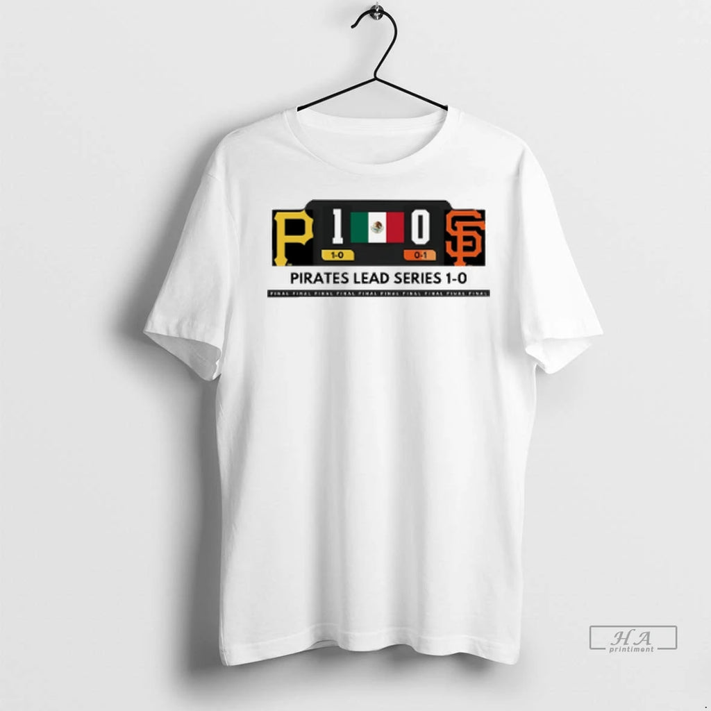 Trendy Officials Pirates Lead Series Pirates 1 0 Sf Giants Final Shirt Sweater