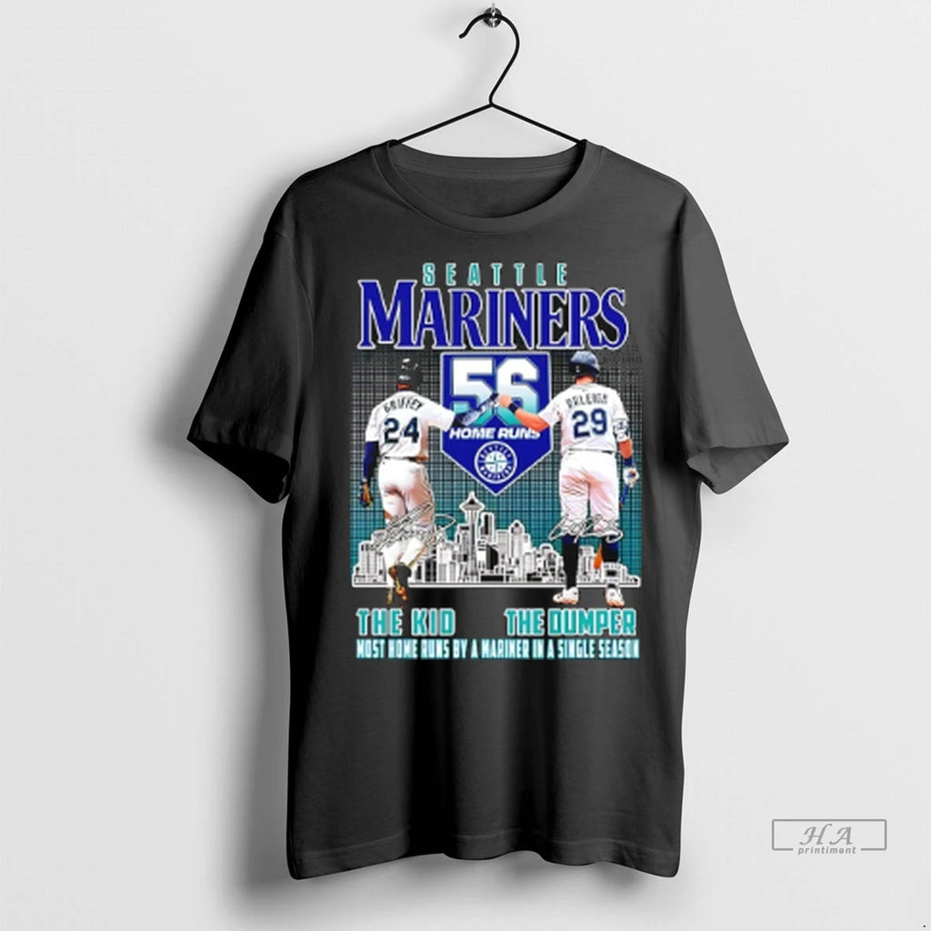 Trendy Officials Seattle Mariners The Kid And The Dumper Most Home Runs By A Mariner