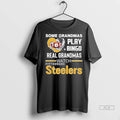 Trendy Officials Some Grandmas Play Bingo Real Grandmas Watch Pittsburgh Steeler Football Diamond Heart