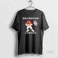 Trendy Oklahoma Football John Mateer Retro Baller Graphic