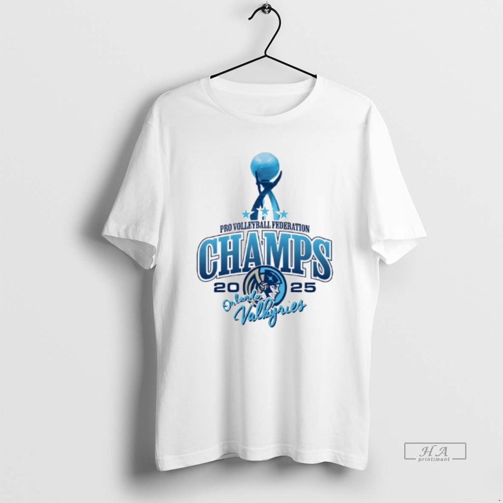 Trendy Orlando Valkyries Pro Volleyball Federations 2025 Champions