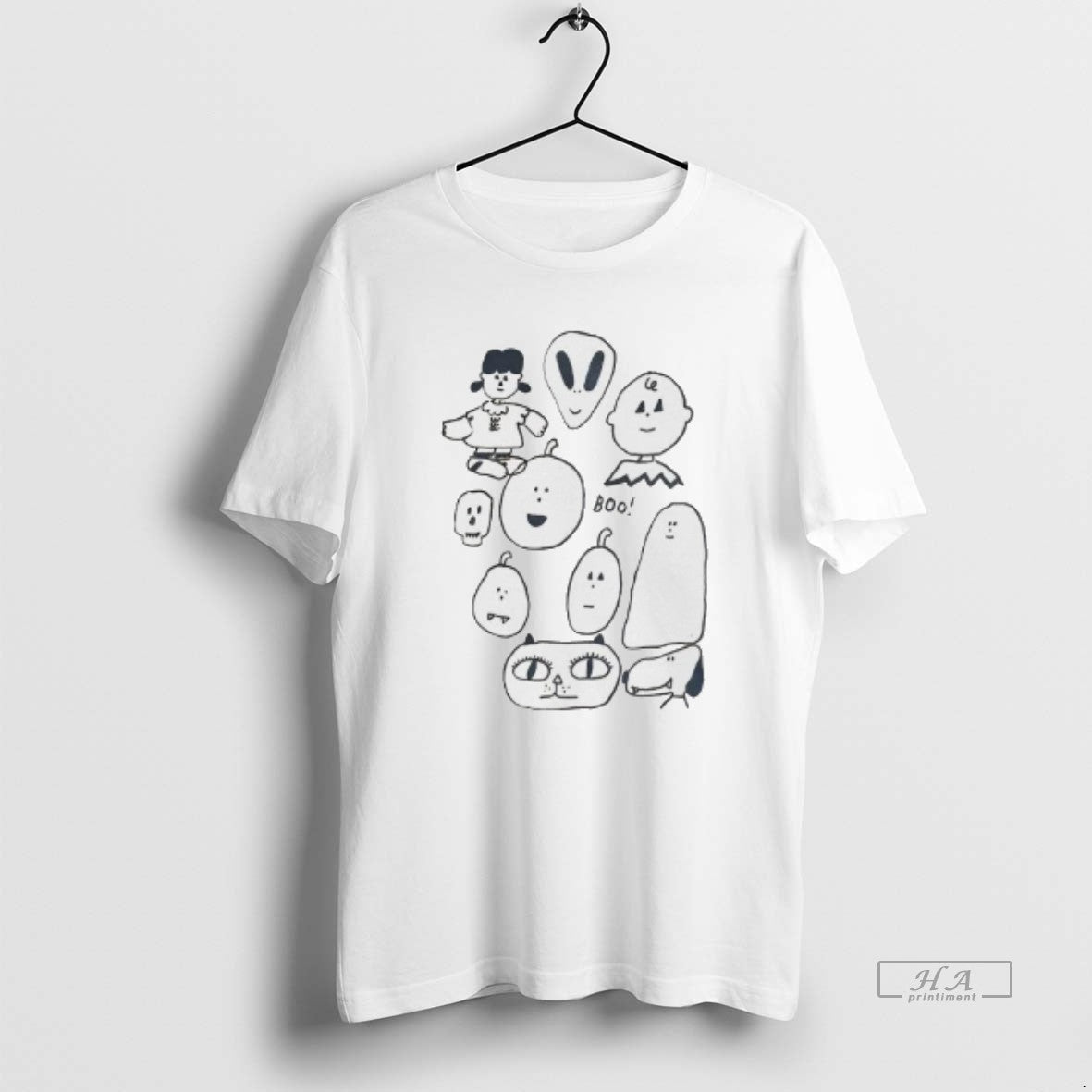 Trendy Peanuts Characters X Alien Boo