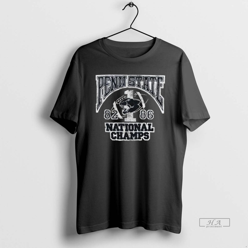 Trendy Penn State National Champs 82 86 Vintage Football Shirts