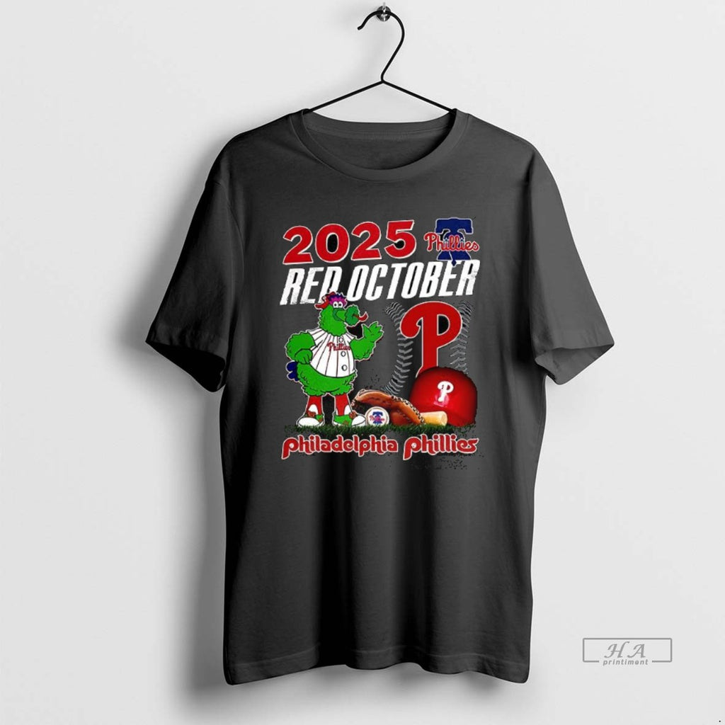Trendy Philadelphia Phillies Red October 2025 Mascot
