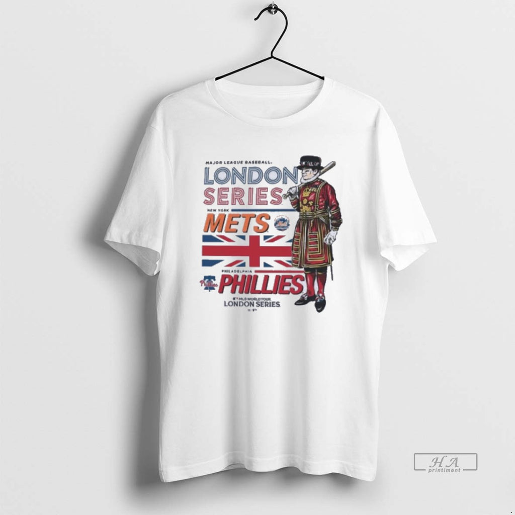 Trendy Philadelphia Phillies Vs New York Mets Dueling London Game