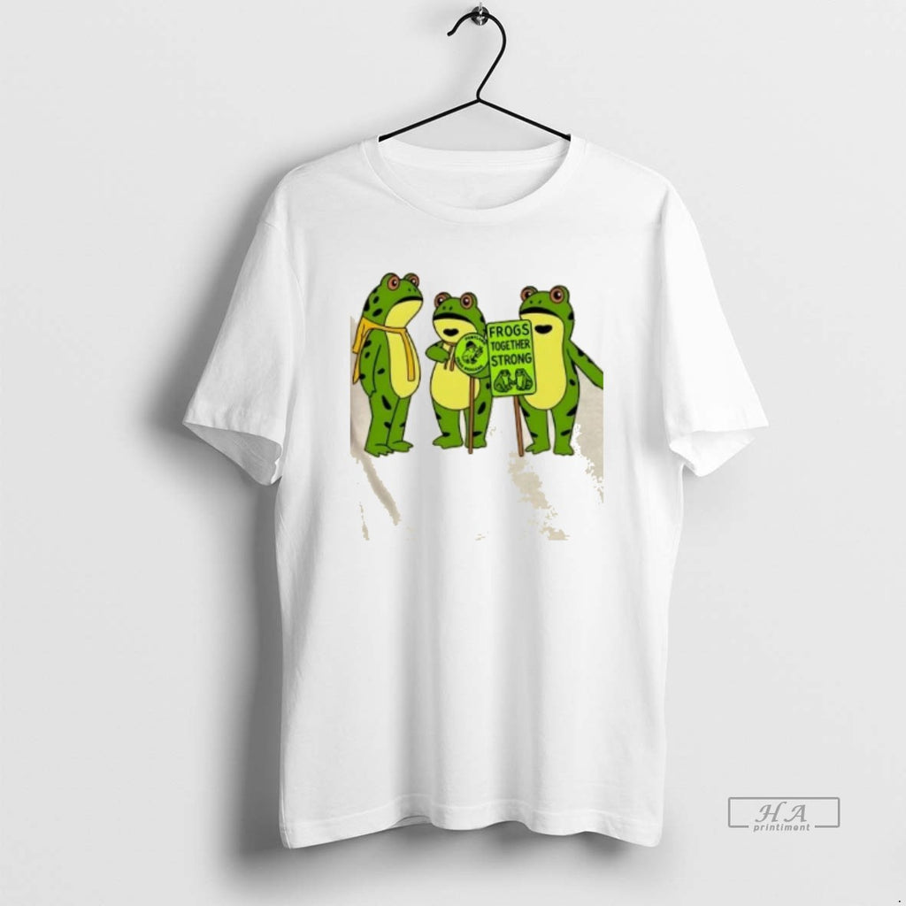 Trendy Portland Frog Brigade Oregon Frogs Together Strong Protest Ice