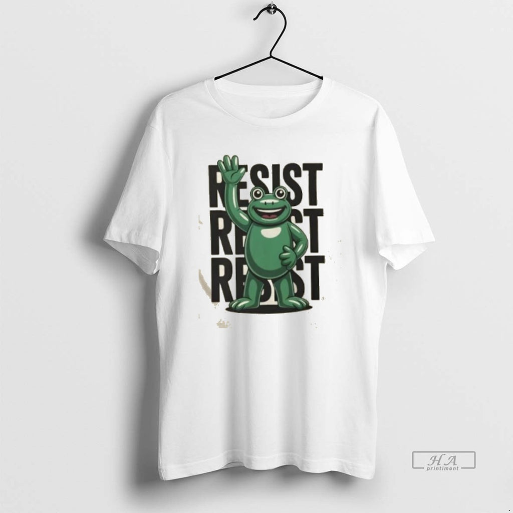 Trendy Portland Frog Resist Abolish Ice Activist