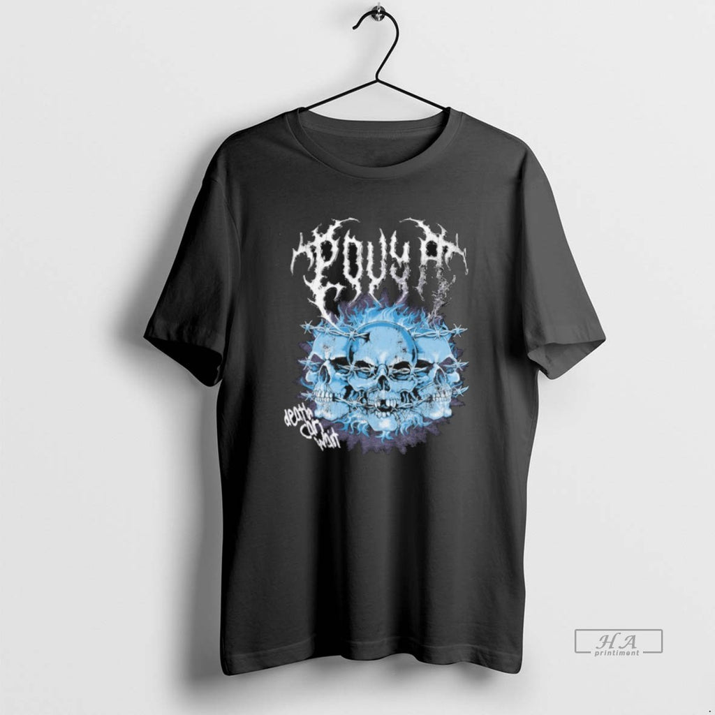 Trendy Pouya Death Can Wait Skulls