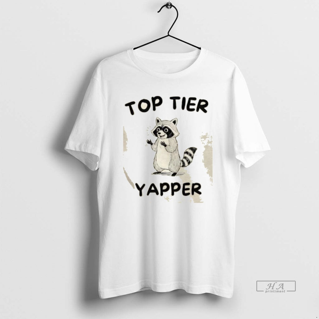 Trendy Raccoon Top Tier Yapper