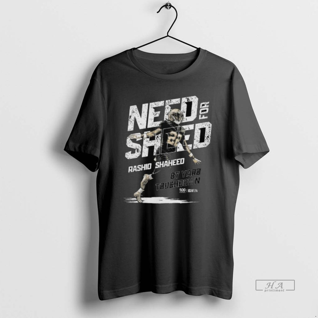 Trendy Rashid Shaheed New Orleans Need For Sheed 2025 Long Sleve