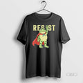 Trendy Resist Frog Portland Frog Protest Frog