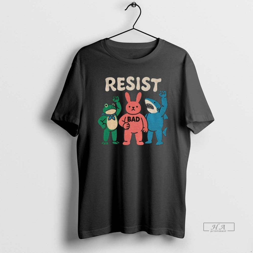Trendy Resist Portland Frog And Friends