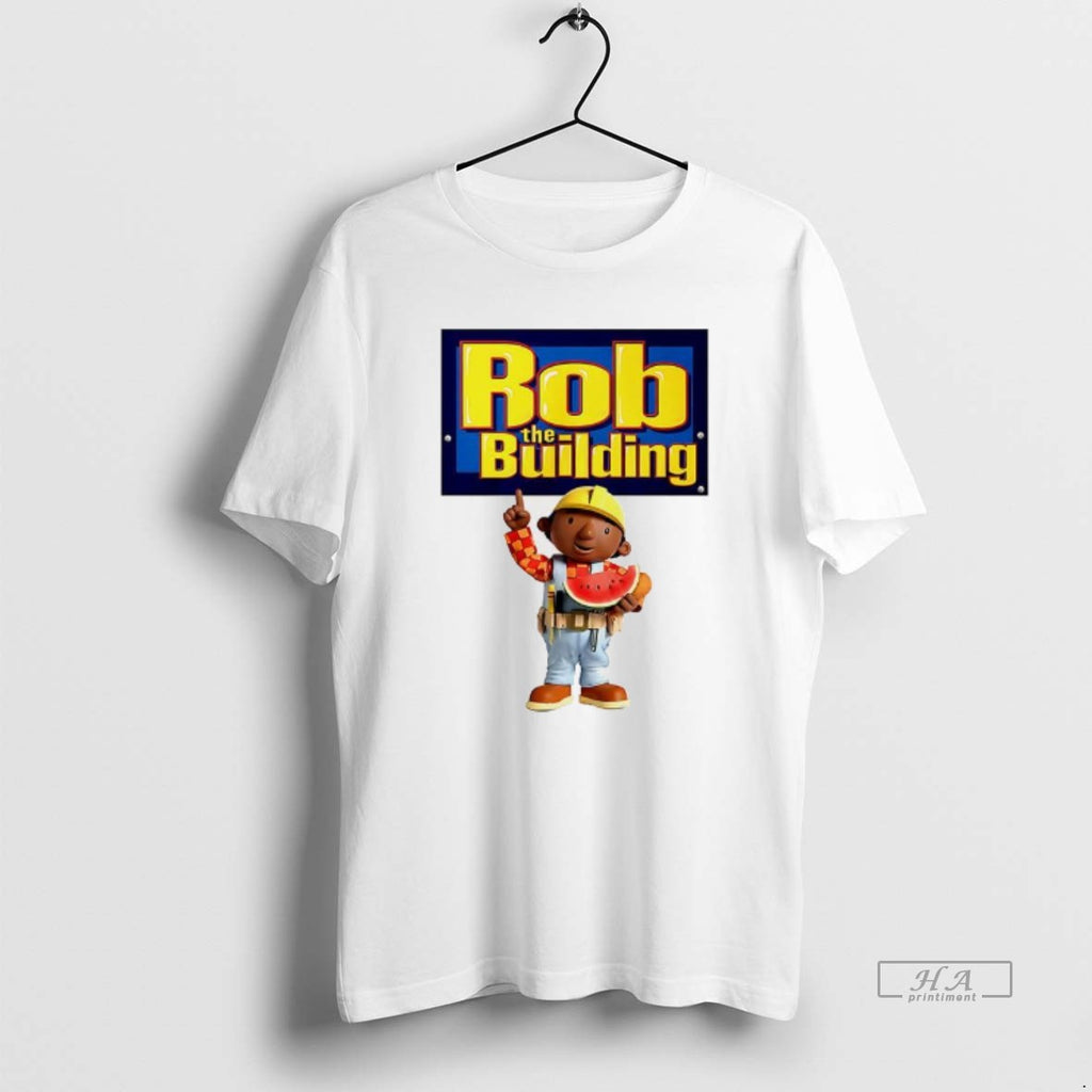 Trendy Rob The Building Cartoon