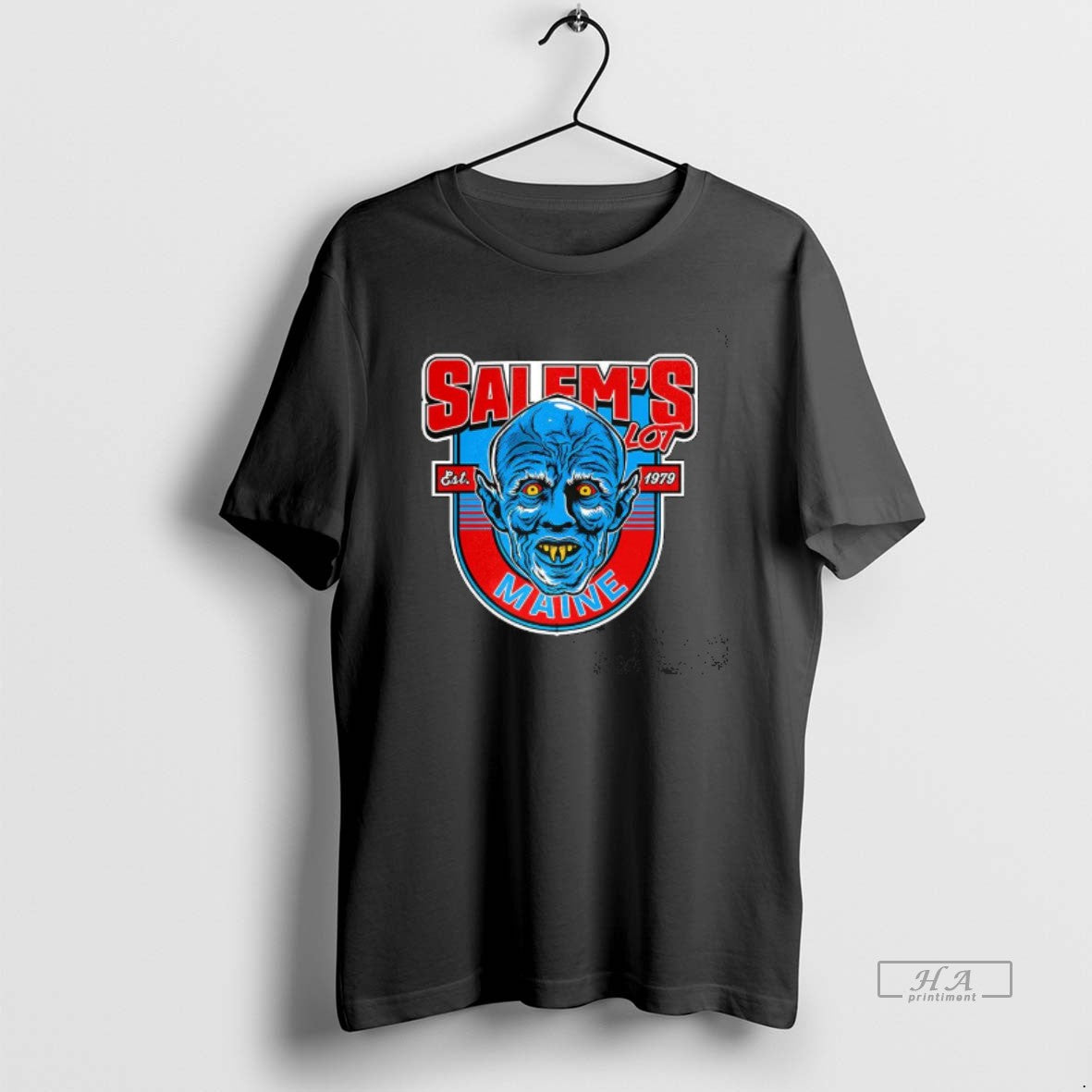 Trendy Salems Lot Maine Est 1979 Horror Logo Halloween