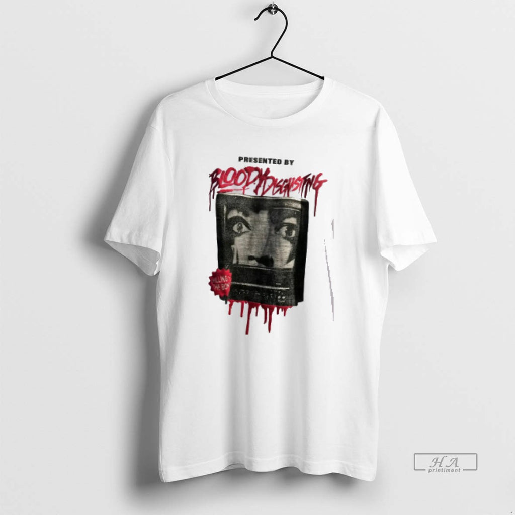 Trendy Scream X Bloody Disgusting Horror Movies Halloween Double Sided T Shirt Xmo0jtokba 1 Tee