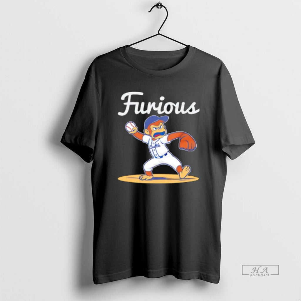 Trendy Seattle Mariners Furious Monkey Player