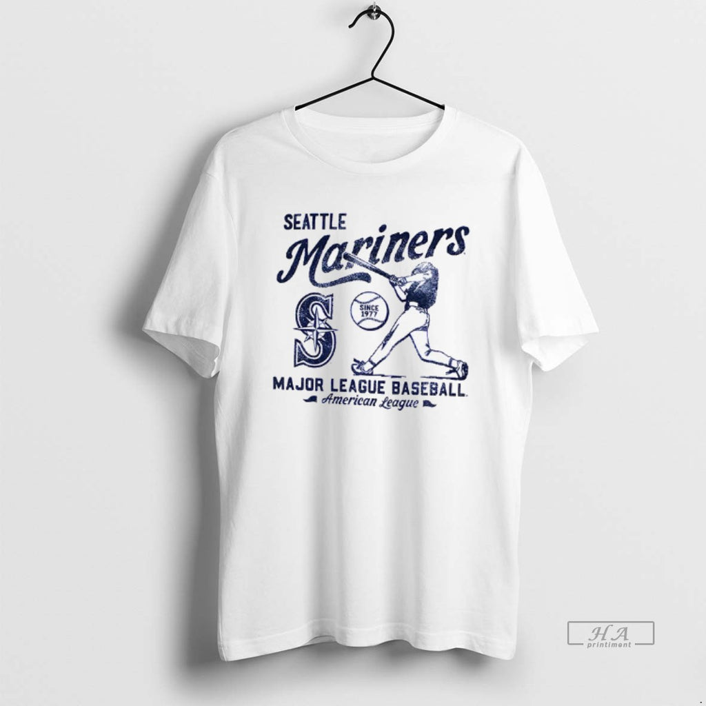 Trendy Seattle Mariners Player Major League Baseball American League Since 1977