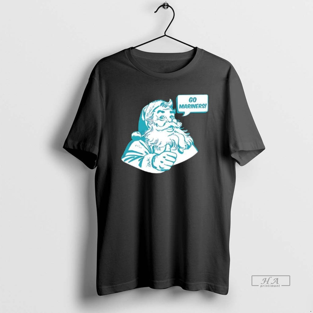 Trendy Seattle Mariners Santa Claus Go Mariners