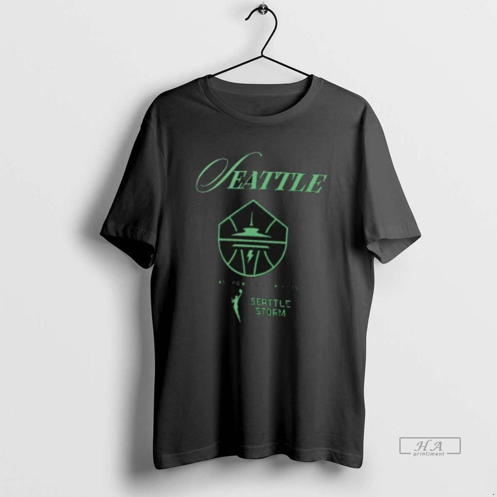 Trendy Seattle Storm In Motion Wnba 2025 Logo