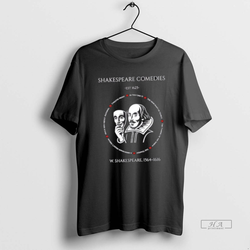 Trendy Shakespeare Comedies Est 1623 W