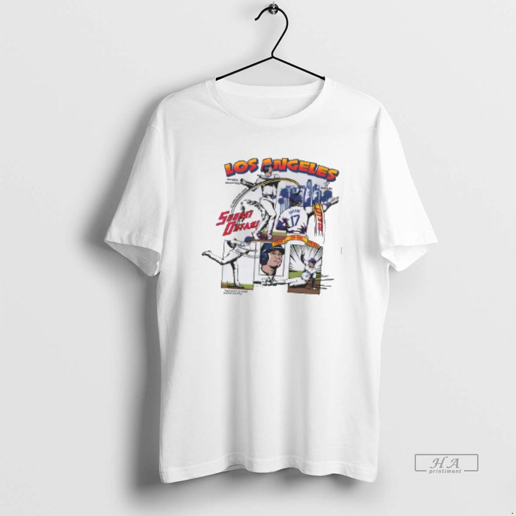 Trendy Shohei Ohtani Los Angeles D Comic T Shirt H8ga93mzpgd 1