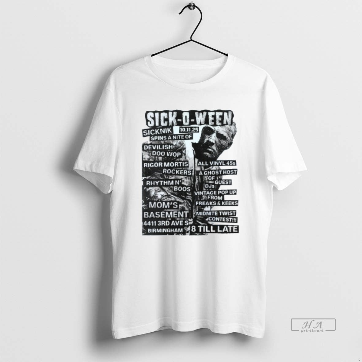 Trendy Sick O Ween Ii The Return Vintage Halloween Mens White Tee