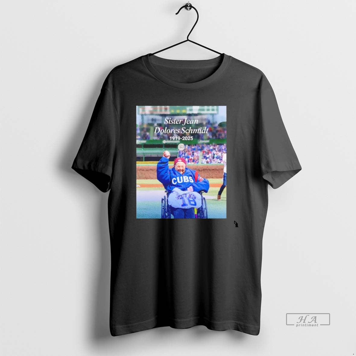 Trendy Sister Jean Dolores Schmidt Chicago Cubs 1919 2025 Blackshirt