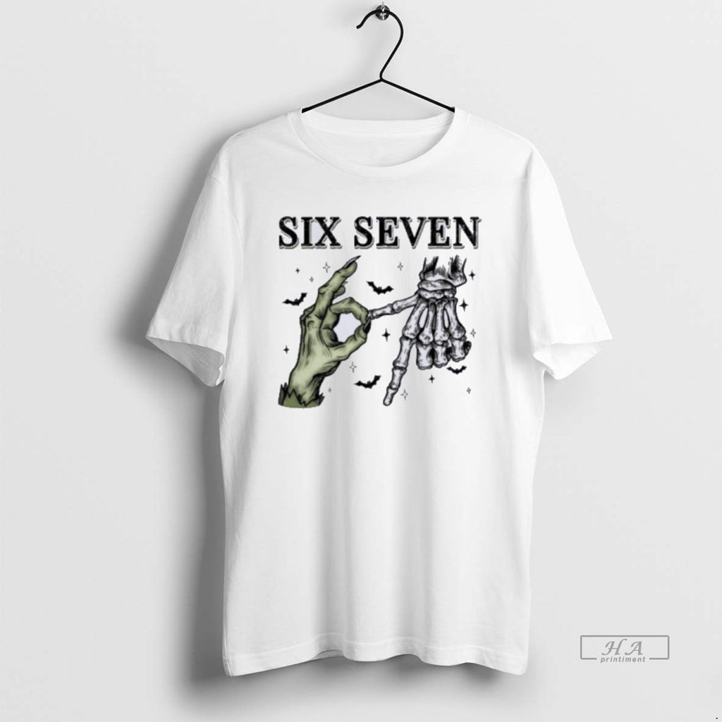 Trendy Six Seven 6 7 Skeleton