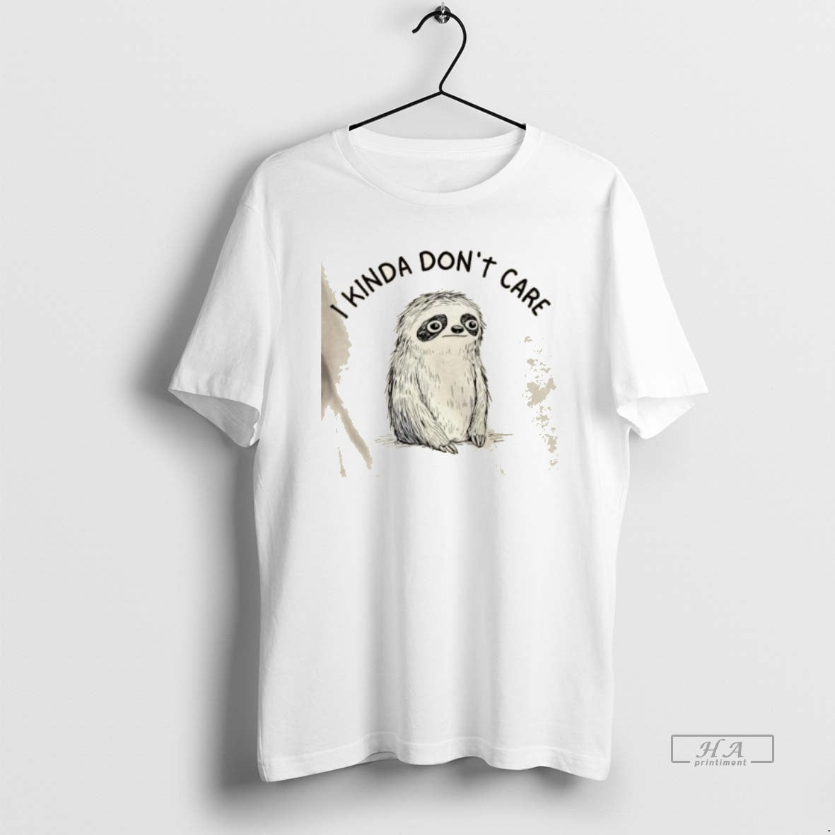 Trendy Sloth I Kinda Dont Care
