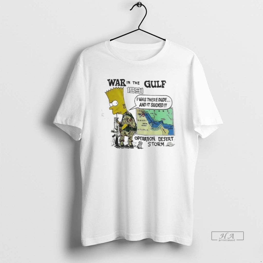 Trendy Soldier Bart War In The Gulf 1991 Operation Desert Storm