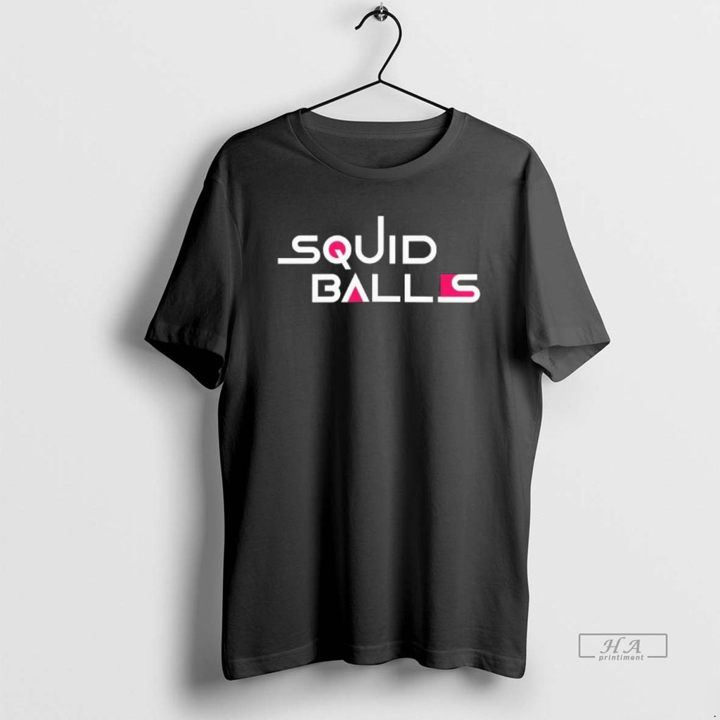 Trendy Squid Balls Squid Game Parody Logo