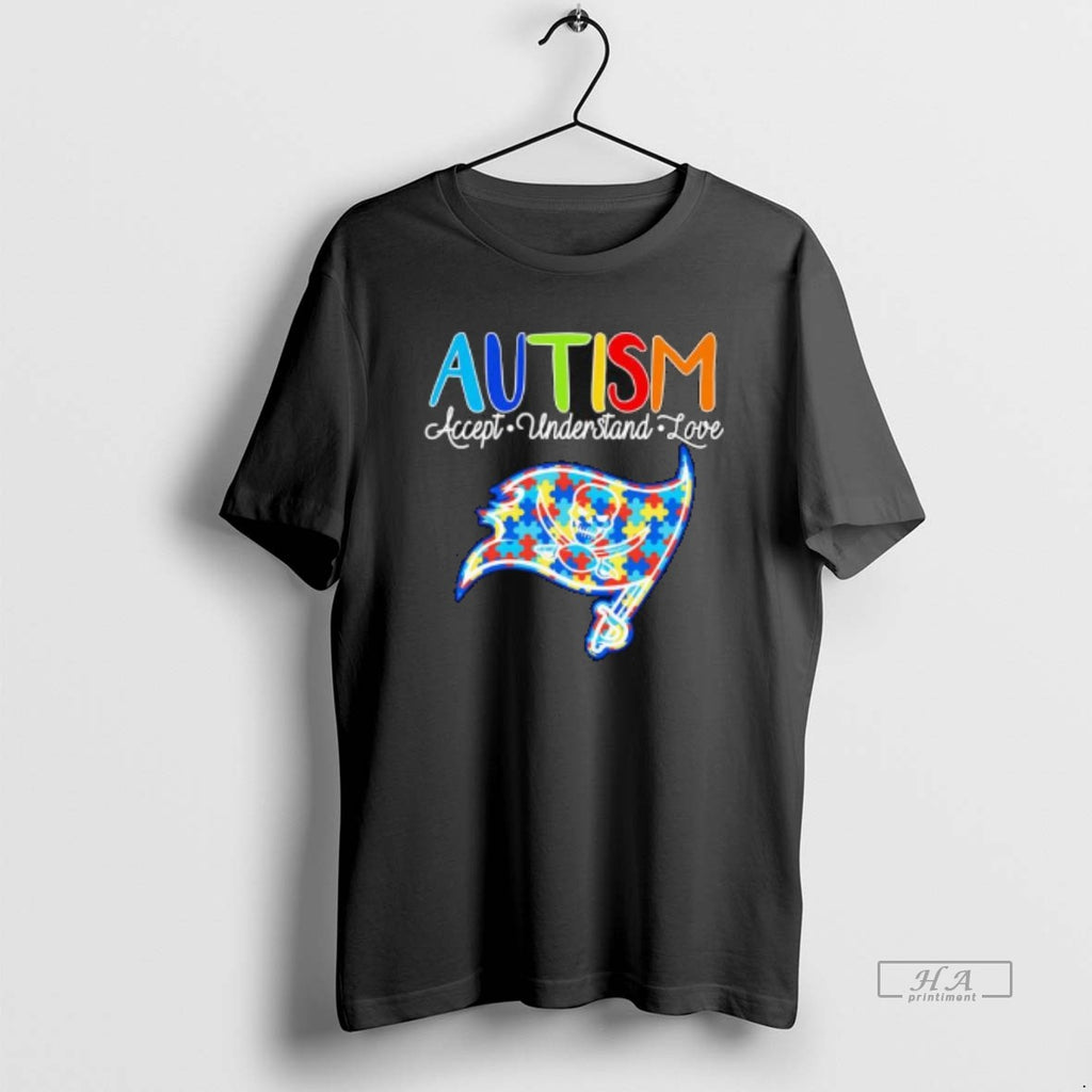 Trendy Tampa Bay Buccaneers Autism Accept Understand Love