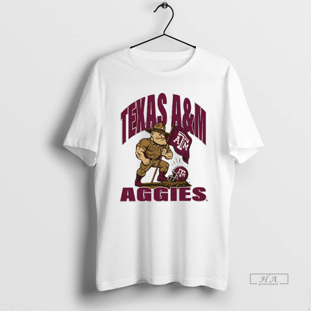 Trendy Texas A And M Aggies Football Youth Plant Flag Helmet