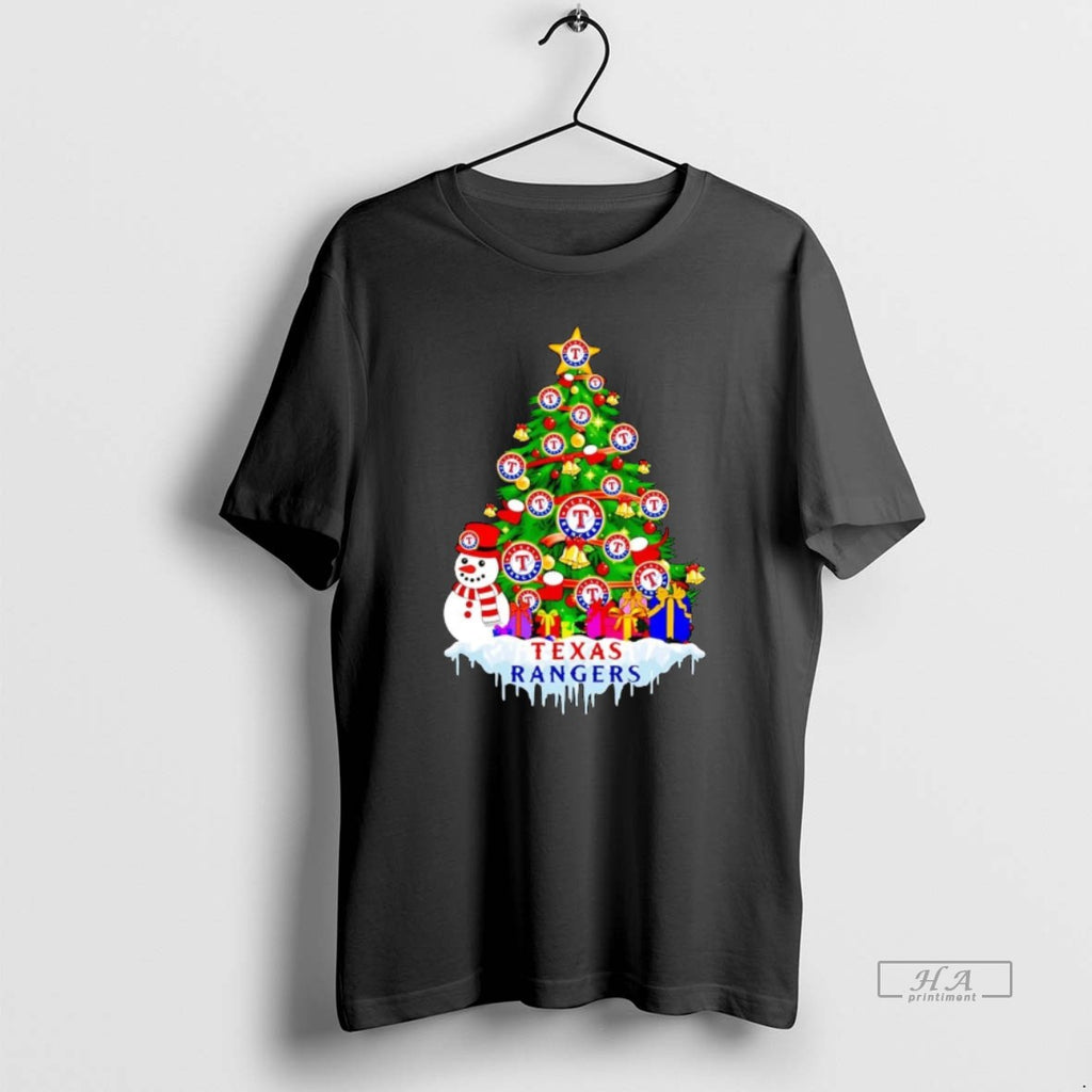 Trendy Texas Rangers Christmas Tree
