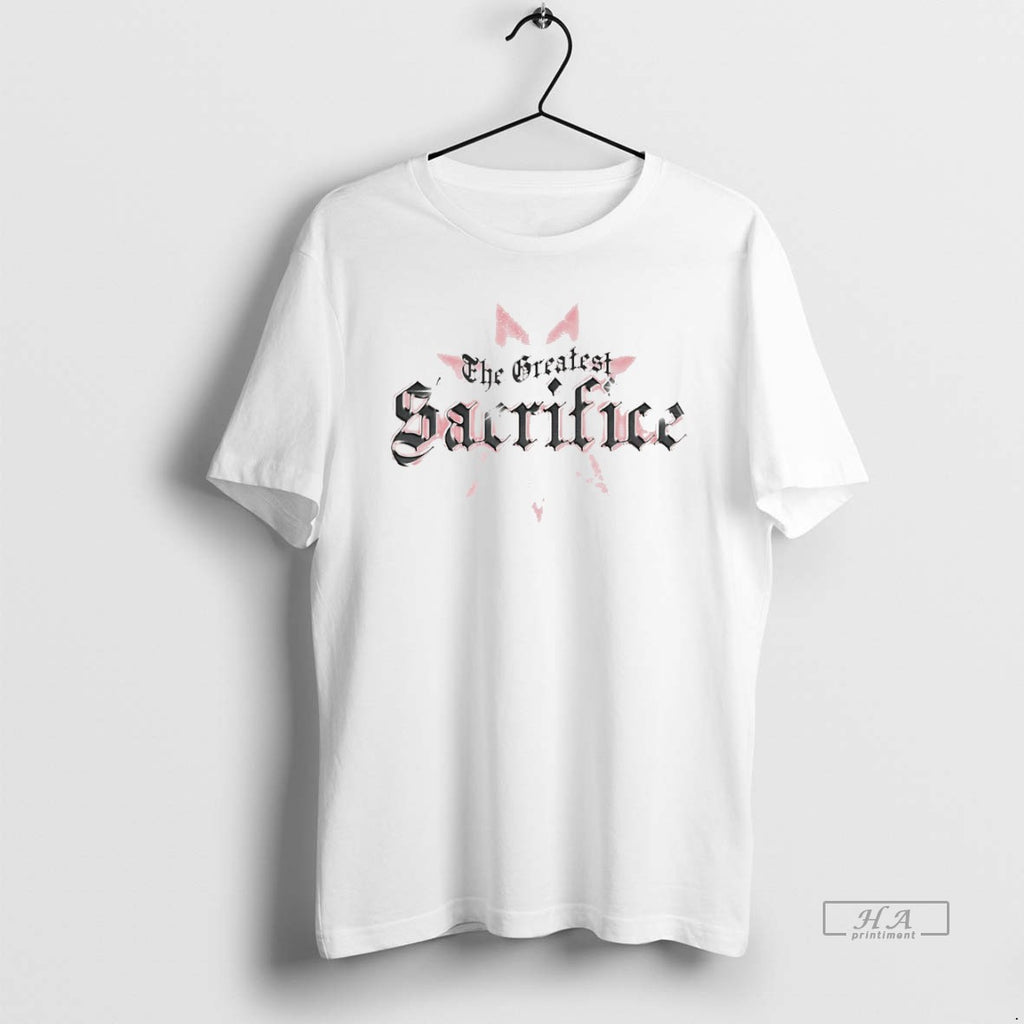 Trendy The Greatest Sacrifice Jesus Christ White